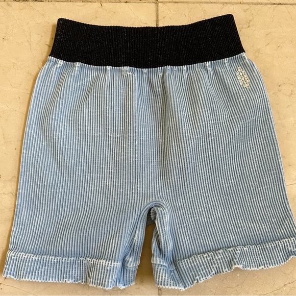 Free People Prajna Shorts Vintage Clear Skies - Picture 6 of 9